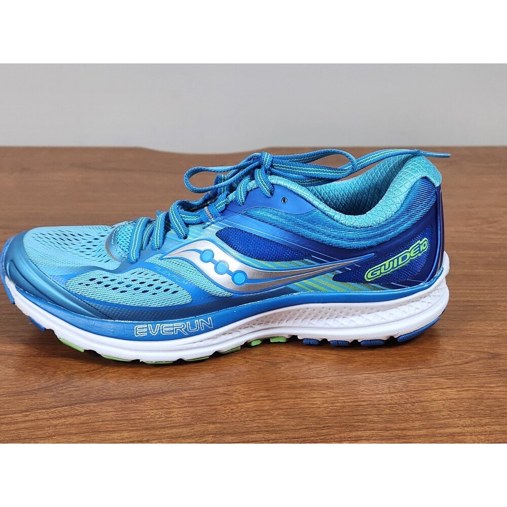 Saucony Everun Guide 10 Women's Running Shoes Size 7.5 Blue Model # S10350-1 - Picture 5 of 12